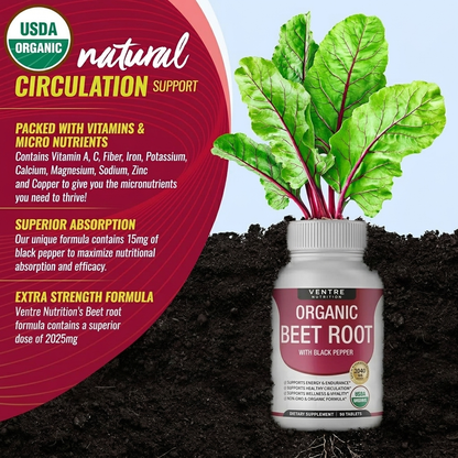 Organic Beet Root Capsules