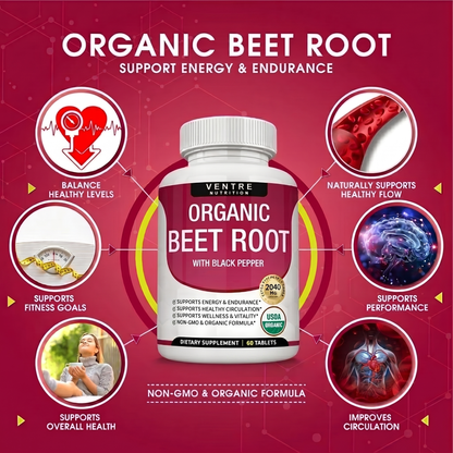 Organic Beet Root Capsules